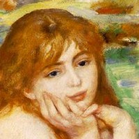 baigneuse assise